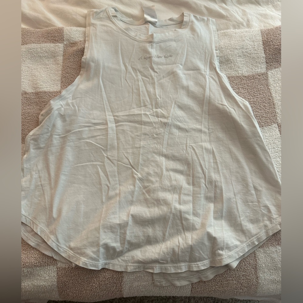 Hopescope White Workout Top